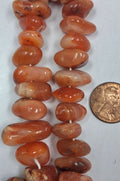 Carnelian nuggets 8 inch strand