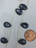Blue Goldstone   Teardrops 10 x 14 mm   15Pcs