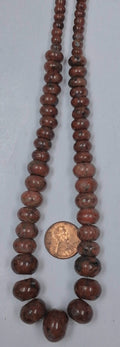 Poppy Jasper Graduated Rondels  6-16mm 16 inch strand
