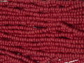 11/0 CZECH BRICK RED MAHOGANY OP MT SEED BEADS 12 STRING/HNK-APPX 34 GMS