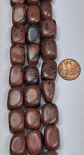 Mahogany Obsidian Nugget 8 inch strand