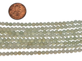 New Jade 4mm round beads 8 inch  strand