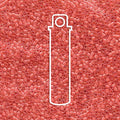 DELICA BEAD LINED ROSE PINK AB APRX 7.0 GM
