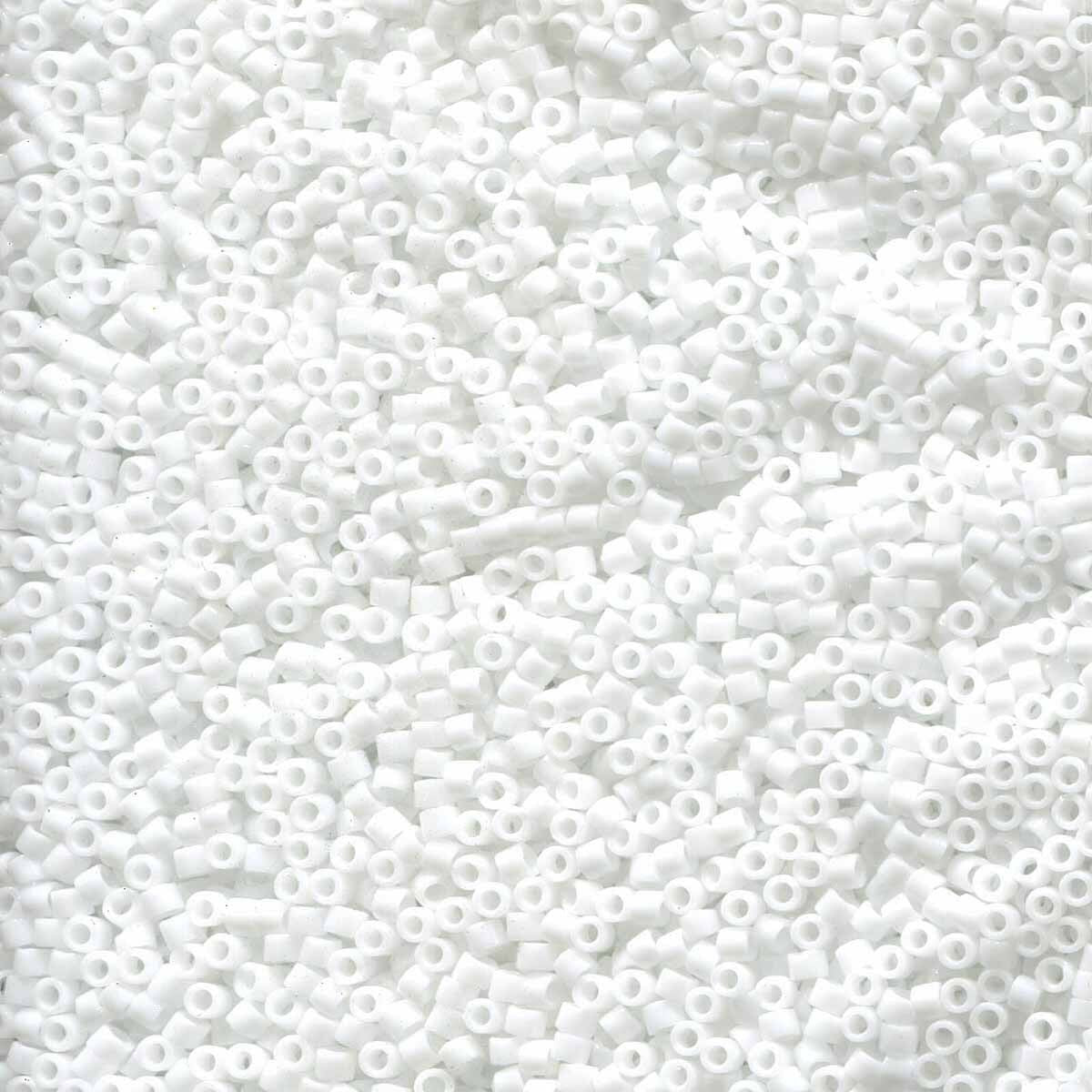 DELICA BEAD OPAQUE CHALK WHITE 7.0 GM Tube