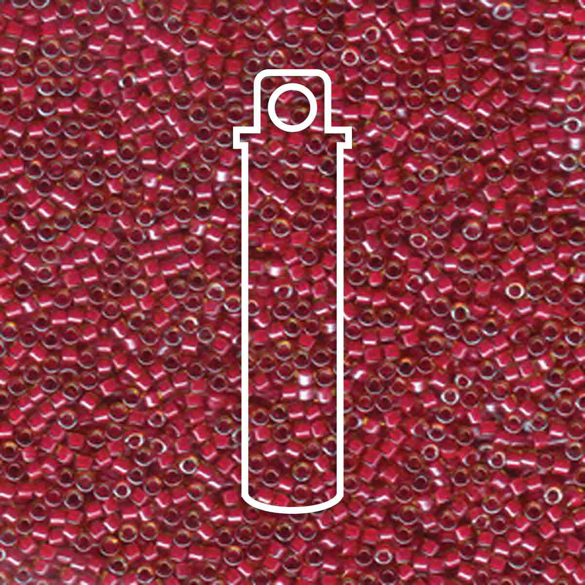 DELICA BD LNED AMBER/CRANBERRY APRX 7.0 GM