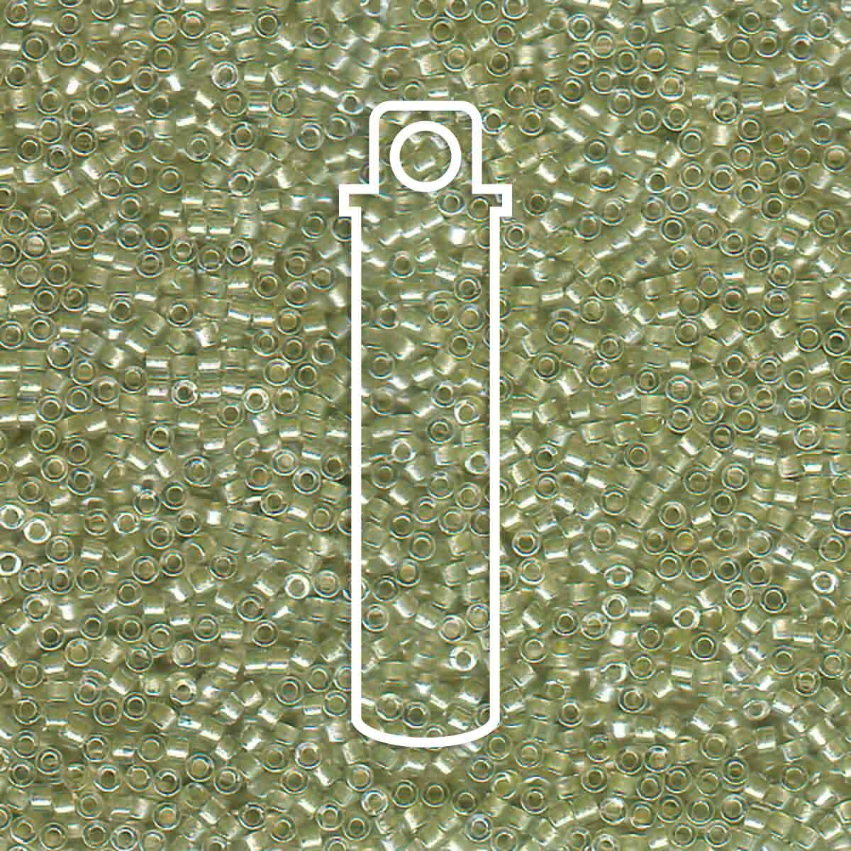 DELICA BD SPRKLNG PERIDOT LNED CRYSTAL- APRX 7.0 GM