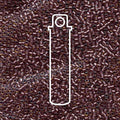 DELICA BD SPARKLNG LT.AMETHYST LINED TOPAZ- APRX 7.0GM