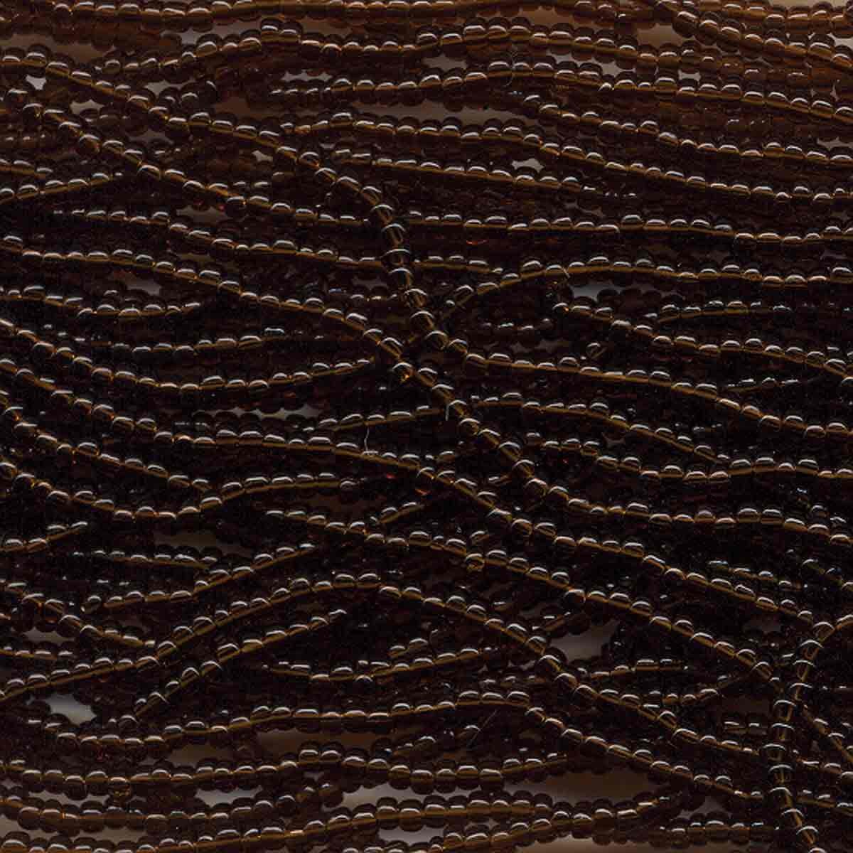 11/0 CZECH DK. TOPAZ 12 STRING/HNK-APPX 16 GMS