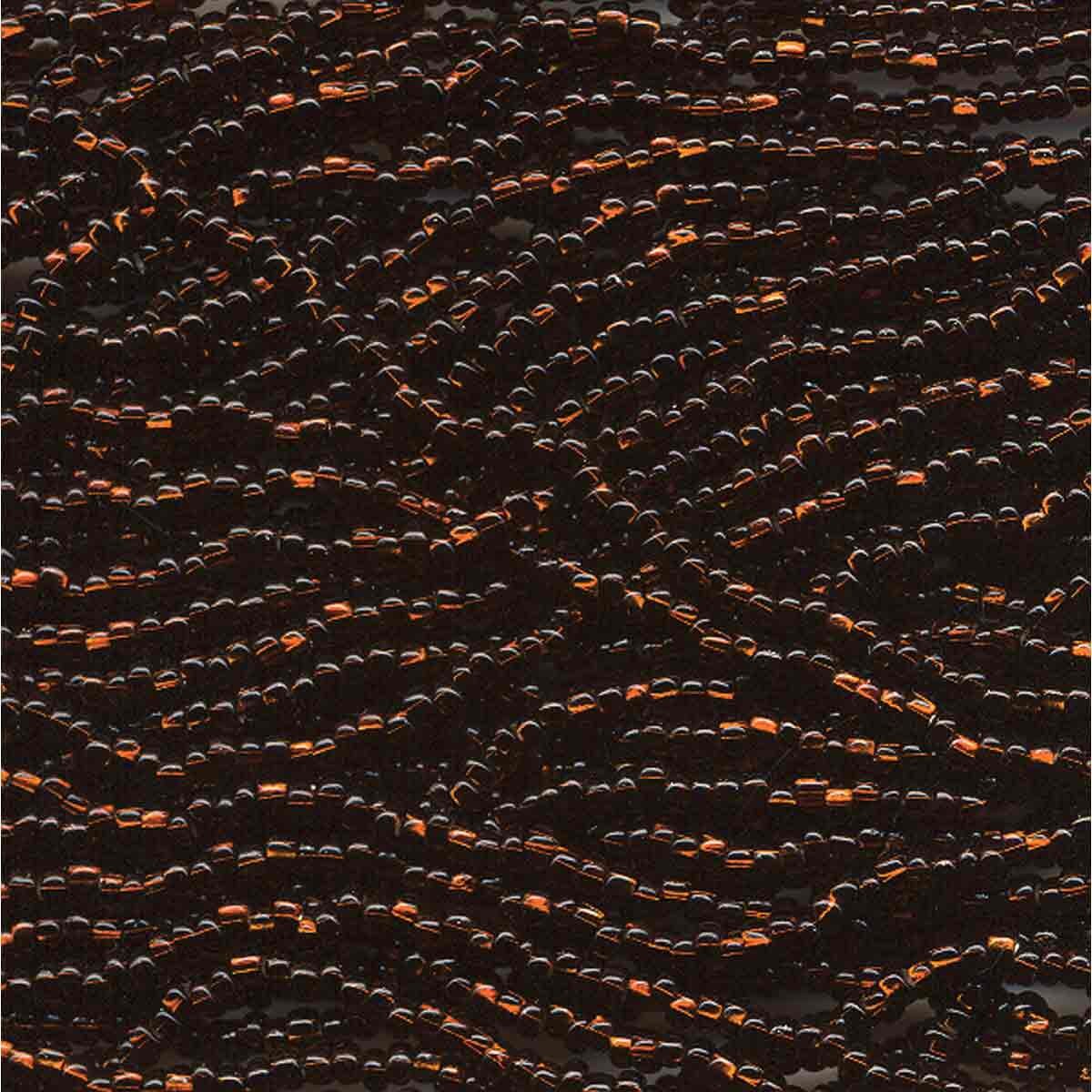 11/0 CZECH DK TOPAZ S/L 12 STRING/HNK-APPX 18 GMS