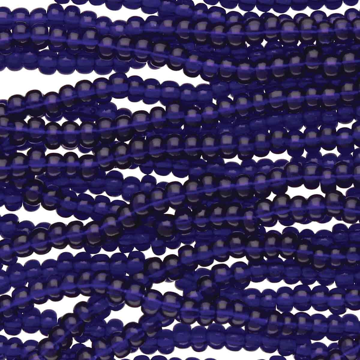 11/0 CZECH COBALT 12 STRING/HNK-APPX 17 GMS