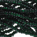 11/0 CZECH DK GREEN S/L 12 STRING/HNK-APPX 19 GMS