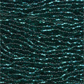 11/0 CZECH EMERALD S/L 12 STRING/HNK-APPX 17 GMS