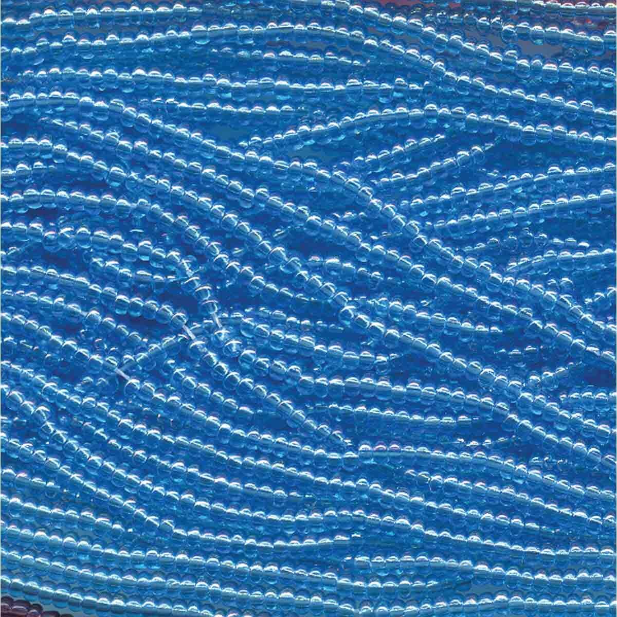 11/0 CZECH AQUA AB -12 STRING/HNK-APPX 18 GMS