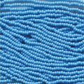 11/0 CZECH BLUE TURQ 12 STRING/HNK-APPX 18 GMS