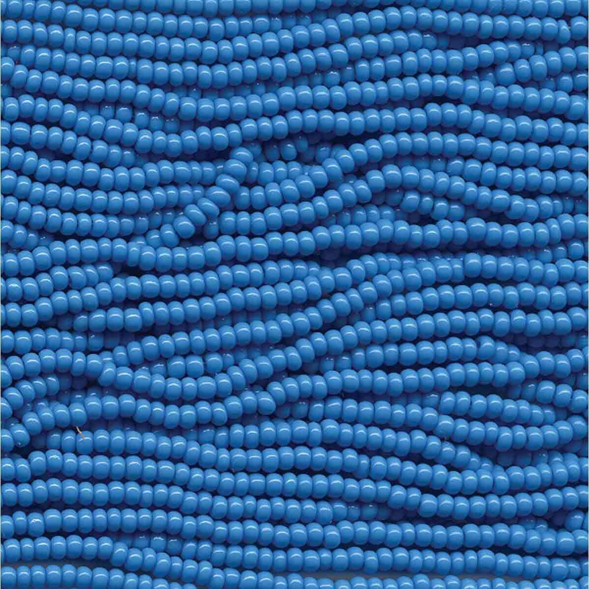 11/0 CZECH TURQUOISE 6 STRING/HNK-APPX 19 GMS