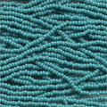 11/0 CZECH GREEN TURQ 12 STRING/HNK-APPX 19 GMS