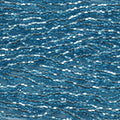11/0 CZECH LT AQUA S/L 6 STRING/HNK-APPX 18 GMS