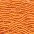 11/0 CZECH LT ORANGE 12 STRING/HNK-APPX 19 GMS