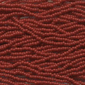 11/0 CZECH DARK RED 12 STRING/HNK-APPX 18 GMS