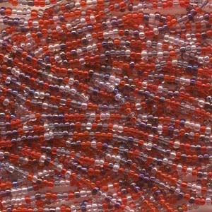 Czech Melon berry MIX10 Seed Bead 11/0