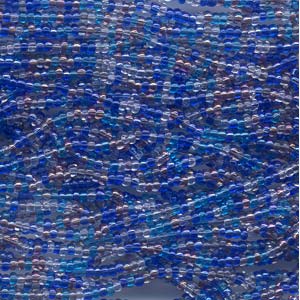 Czech Caribbean Blue MIX11 Seed Bead 11/0