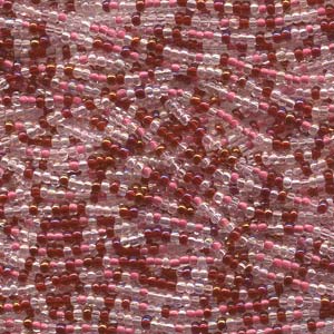 Czech Strawberry Mix05 Seed Bead 11/0